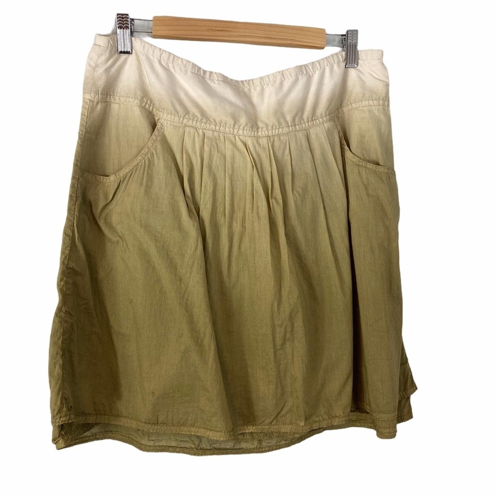 Athleta Whisper Brown Ombré Skirt